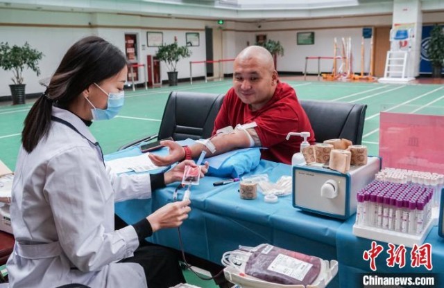 青海去年近4万人次参与无偿献血