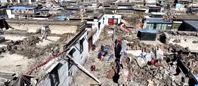 多方救援力量持续增援西藏定日_首批中央救灾物资已全部运抵灾区 图3