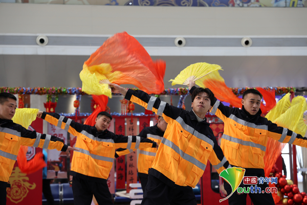 吉林车务段：热热闹闹迎春_红红火火送福 图3