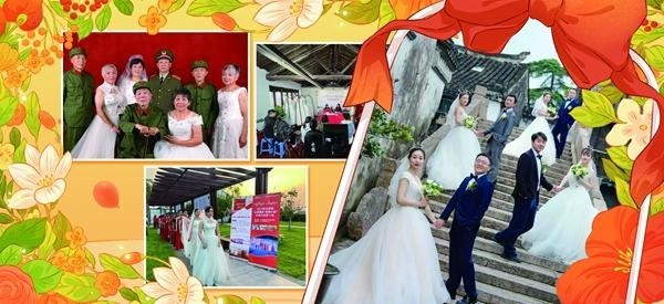 流动嫁衣间：公益婚纱让勤俭成时尚 图1