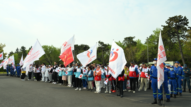 山西师大34名研支团青年，在“莲花秘境”点亮教育之光-吉林省红十字会公益徒步行纪 图4
