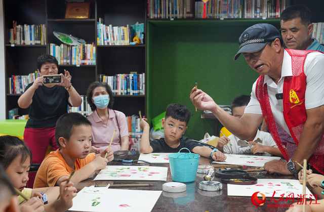 郭建合的暑期班相配火热。东谈主民网记者 郭扬摄