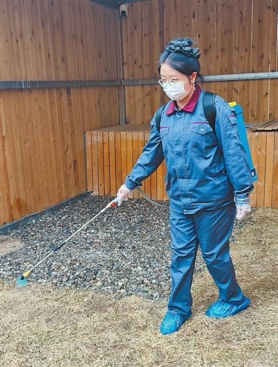 青海西宁野生动物园兽医团队多年坚持救治保护雪豹——_“再苦再难也能坚持下来”（守 图4