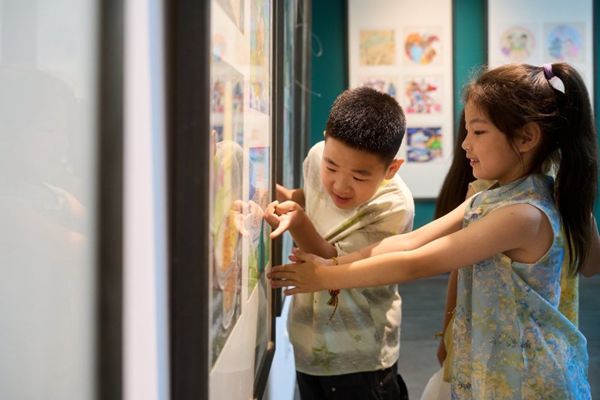 京藏青少年书画艺术交流活动在北京举办 图2