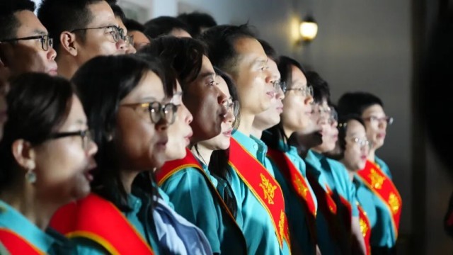 5月28日,第十一批广东援疆医疗队期满离疆。受访者供图